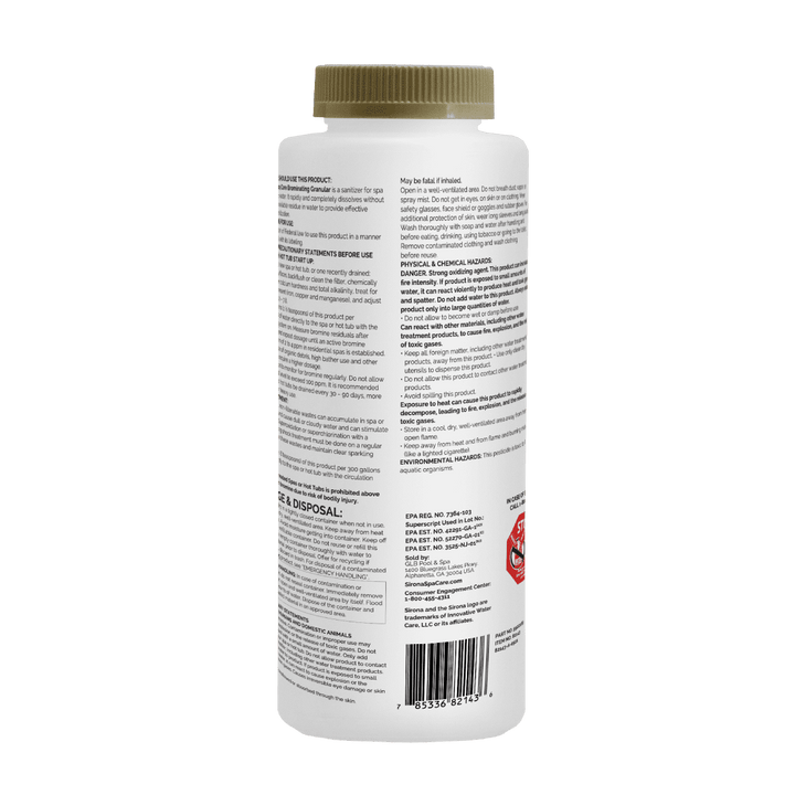 Brominating Granular