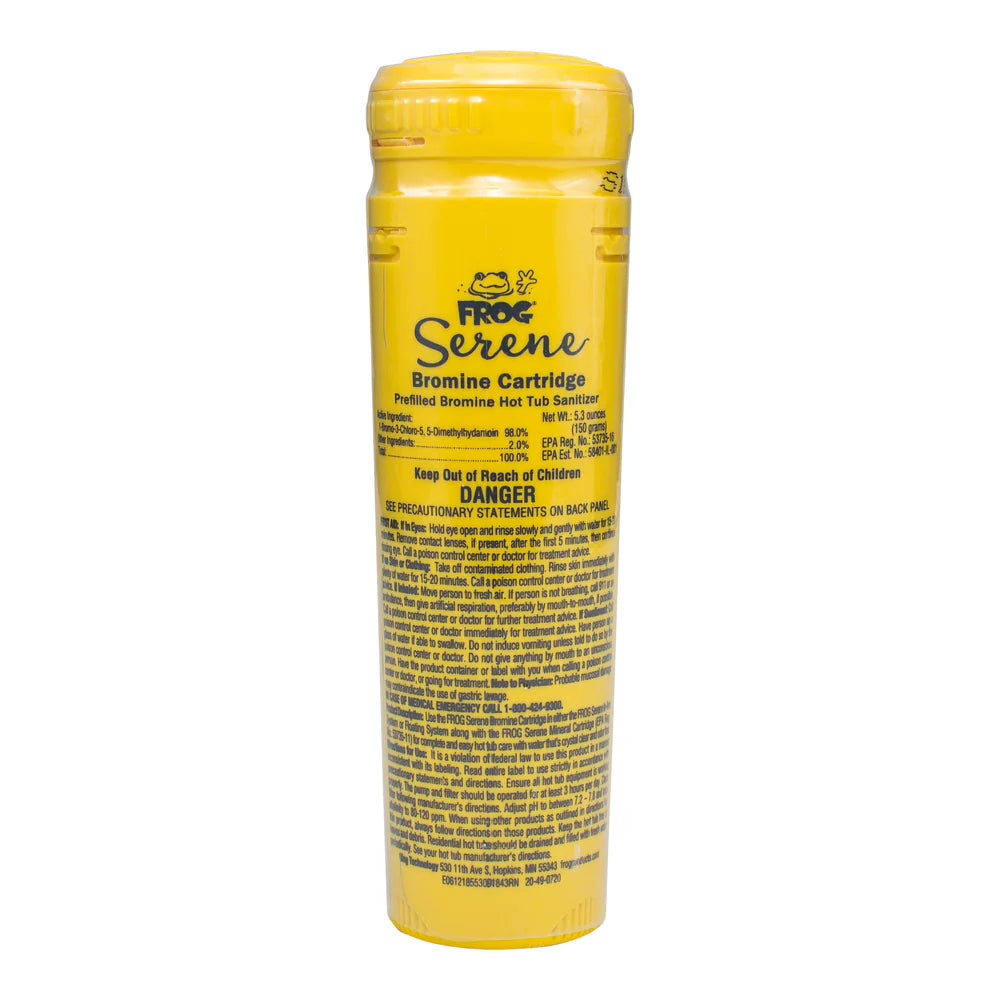 FROG Yellow Serene® Bromine Cartridge